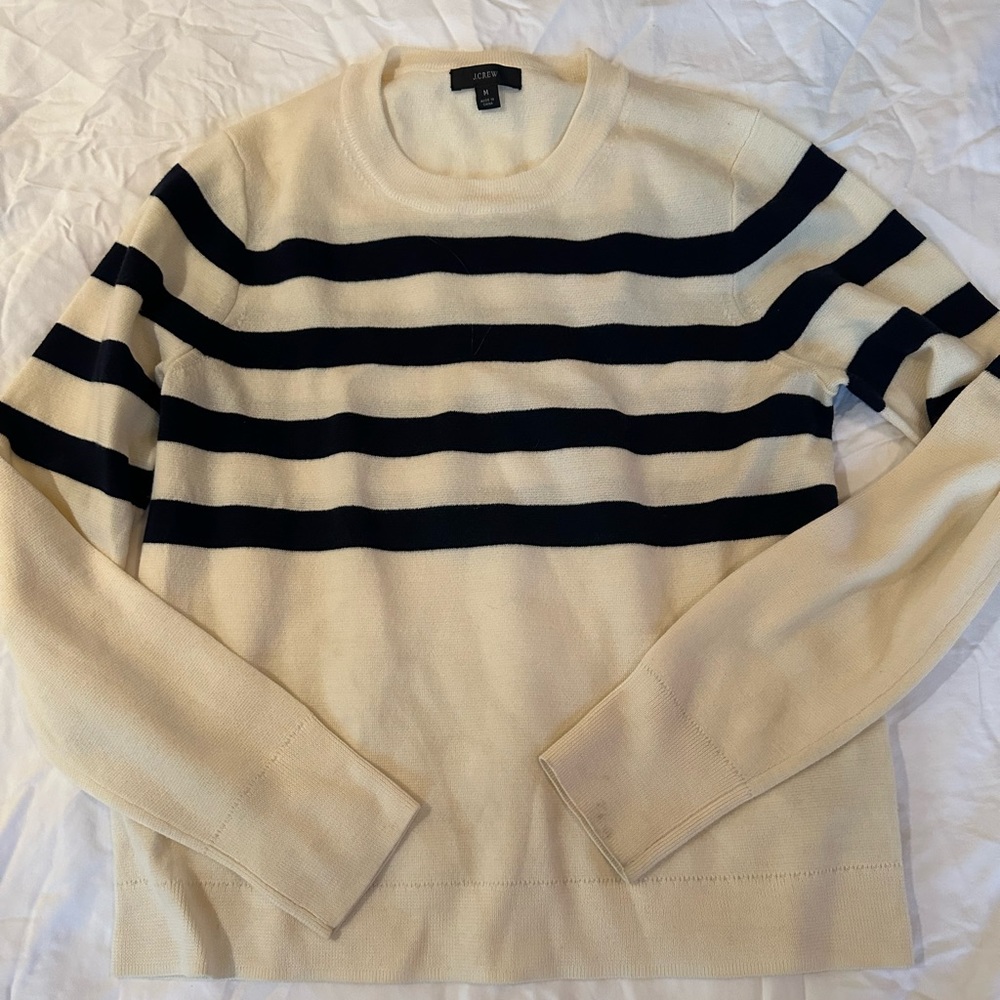 J.Crew striped sweater